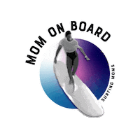 Mom Surf Sticker by Surfing Moms