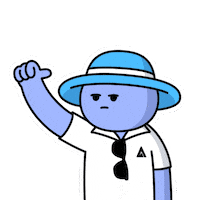 Thumb Down No Sticker by Kwantel