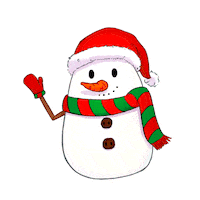 Merry Christmas Hello Sticker