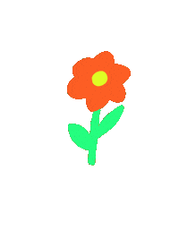 Flower 花 Sticker