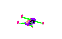 Drone Helicopter Sticker by ampla