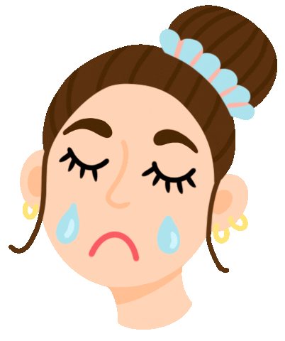 gargiullina giphyupload sad sigh sadness Sticker