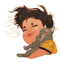 Cat Po Sticker