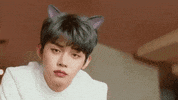 Bored Korean GIF