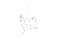 I Love You Sticker