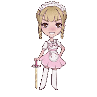 Hana Sticker by Meian Maid Cafe