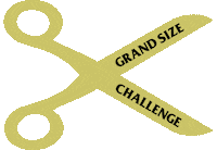 Grandsizechallenge Sticker by 12-Grand®