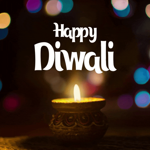 Happy Diwali GIF by Sealed With A GIF