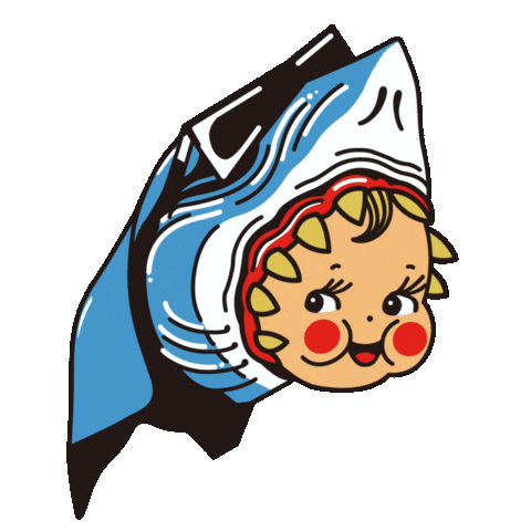 Shark Drain Sticker