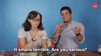 Smells terrible