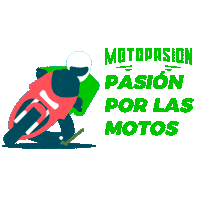 MotopasionStore moto pasion velocidad derrape Sticker