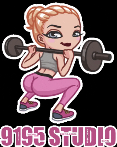 Шпагат GIF by Studio9195