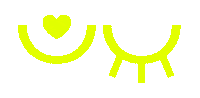 Heart Lash Sticker