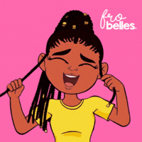 Afro Hair Coco GIF by Frobelles