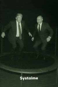Trump Putin GIF by systaime