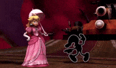 Super Smash Bros Peach GIF