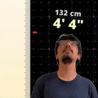4' 4"