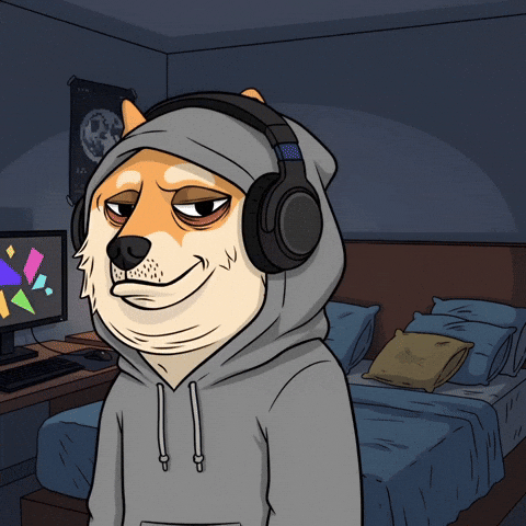 Relaxed Shiba Inu GIF by Doge Pound
