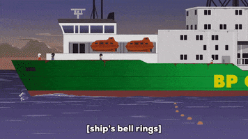 sea boat GIF by South Park 