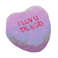 Heart Valentine Sticker by THIRD EAR