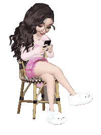 Girl Sticker by Bel Diniz