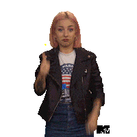 Pink Hair Mtv Emas Sticker by Premios MTV MIAW