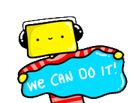 We Can Do This Sticker by The Squibbles