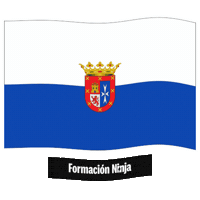 Flag Spain Sticker by Formación Ninja