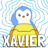 Penguin Xavier Sticker by Pudgy Penguins