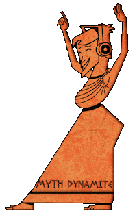 Jacclinch podcast dynamite classics mythology Sticker