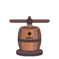 ciderzale apple press harvest cider Sticker
