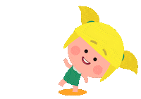 Lila Happy Dance Sticker by Mundo Bita