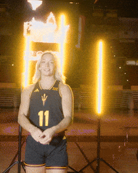 Womens Basketball GIF by ASUWBB