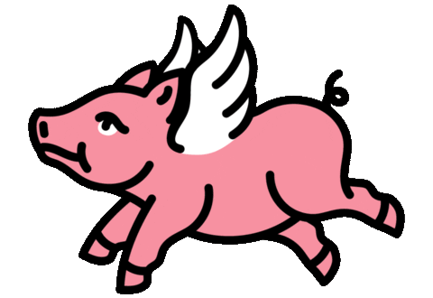 PORCPORC_COM giphyupload porcporc pigflying flying-pig-porc Sticker
