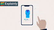 Explainly art animation work color GIF
