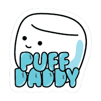 cheekypaperco dog bye fly smiley Sticker