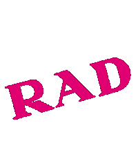 Prada Pink Text Sticker