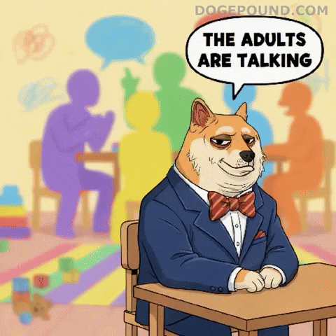Listen Up GIF by Doge Pound