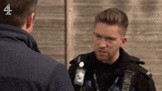 Scared Police GIF by Hollyoaks