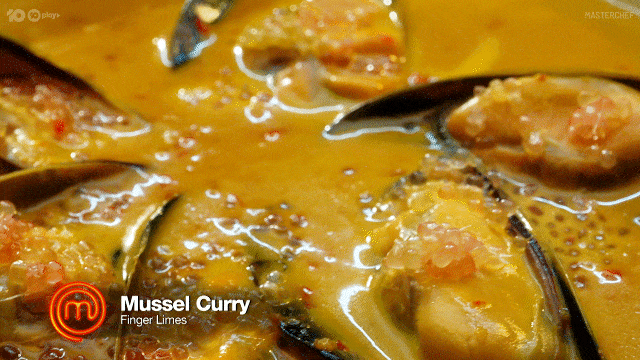 Curry Mussel GIF by MasterChefAU