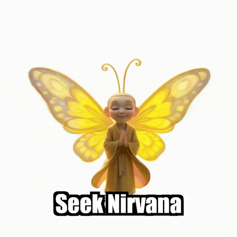 Peace Nirvana GIF by BuddhaFlyJourney