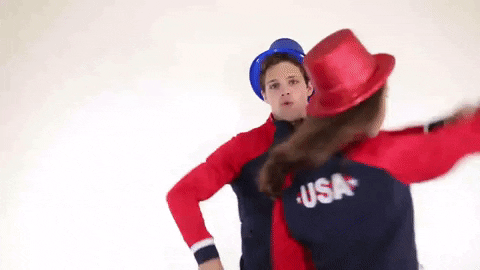 Team Usa Smile GIF by U.S. Figure Skating