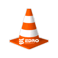 Obra Cone Sticker by Edro Engenharia | Recuperação Estrutural