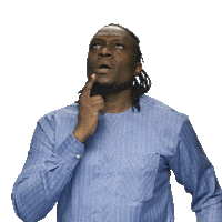 Confused Africa Sticker by Spaceshipboi