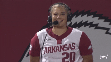 Hogs Ncaa Softball GIF by Arkansas Razorbacks
