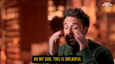 Oh My God Omg GIF by Celebrity Apprentice Australia