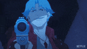 Devil May Cry Smirk GIF by NETFLIX
