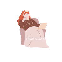 Fall Relax Sticker by Momcozy