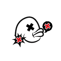 Sad Street Art Sticker