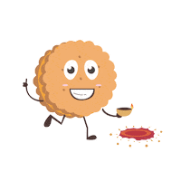 Happy Sticker by Julie's Biscuits